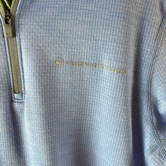Vineyard Vines Men’s On The Go Sankaty Quarter Zip sz M - Picture 3 of 5